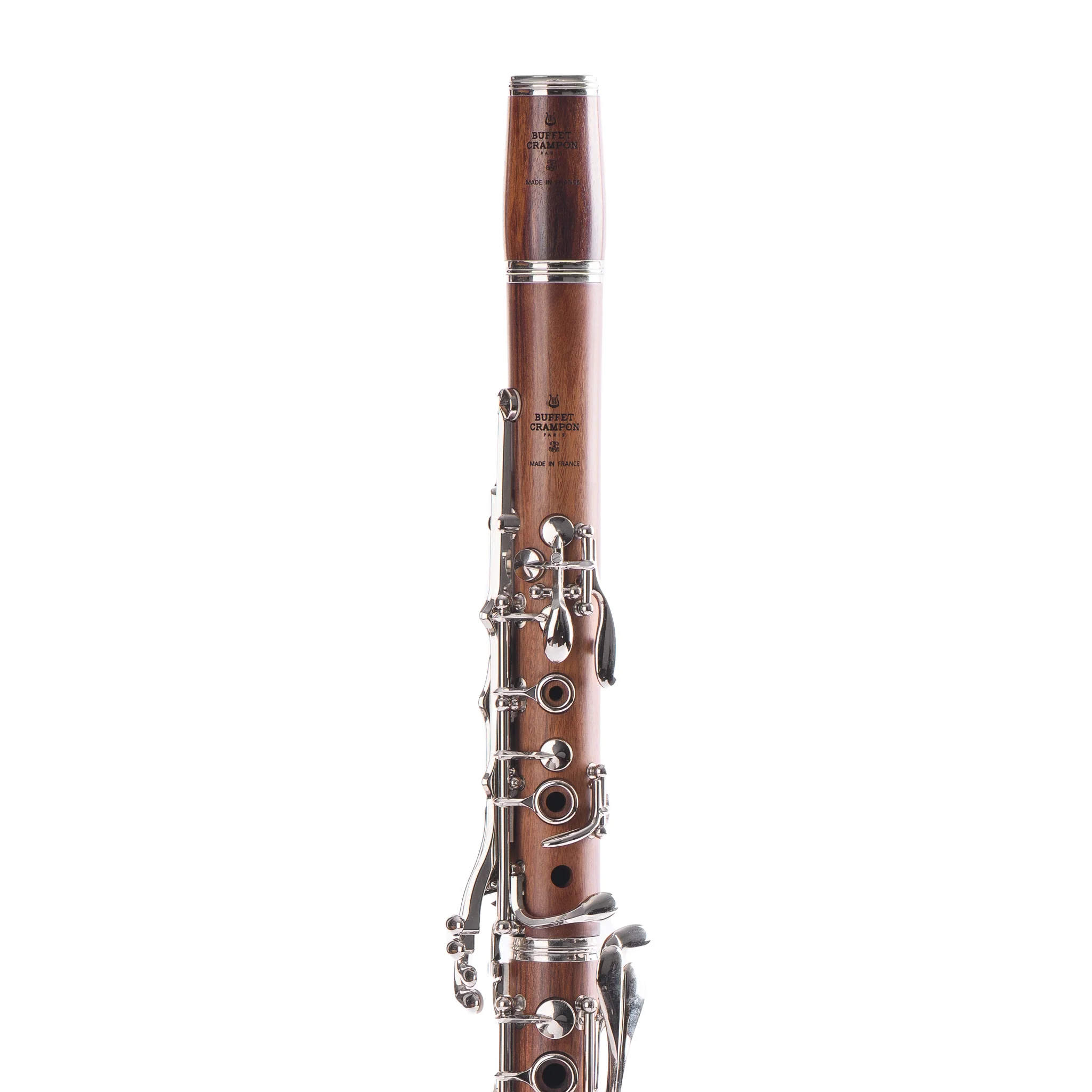 Like New Buffet R13 Nickel A Mopane Clarinet #758184 - Image 5
