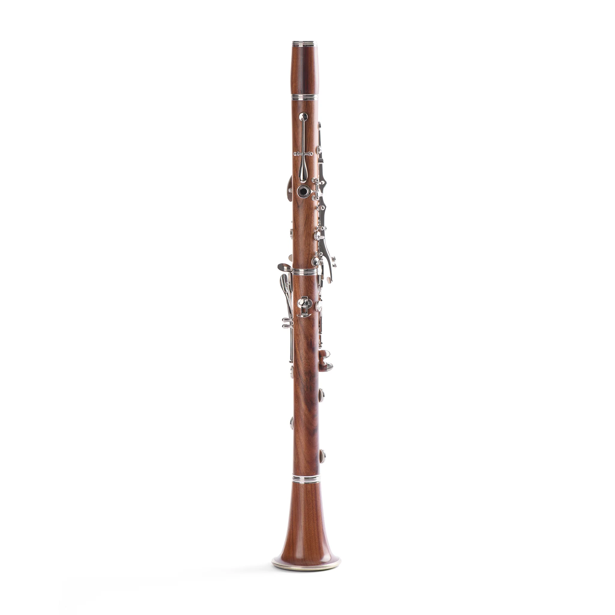 Like New Buffet R13 Nickel B♭ Mopane Clarinet #758626 - Image 3