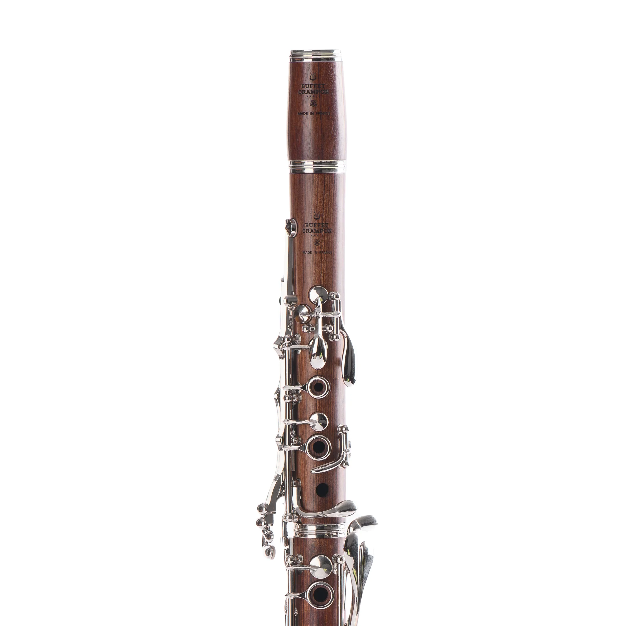 Like New Buffet R13 Nickel B♭ Mopane Clarinet #758762 - Image 5